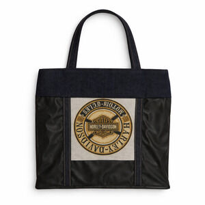 OOAK Harley Davidson Reversible Large Tote